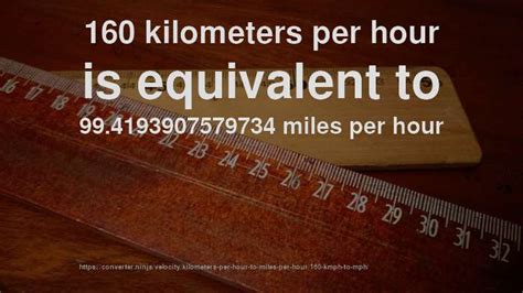 160 Km To Miles Per Hour