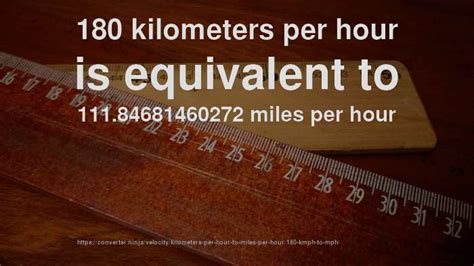 180 Miles Per Hour To Km Per Hour