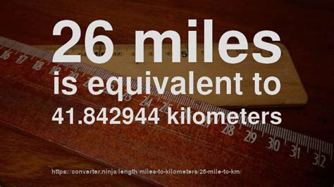 26 Km Is How Many Miles