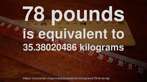 78 Kilos Is How Many Pounds