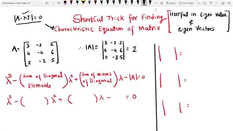 Characteristic Polynomial Of A Matrix Calculator