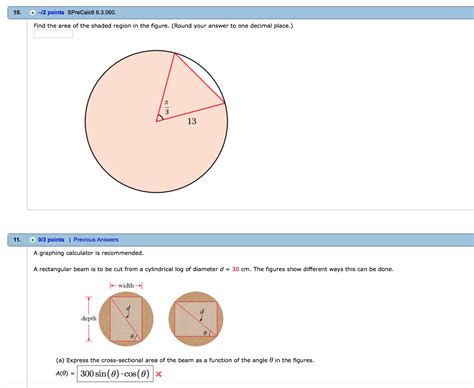 Find The Area Of The Shaded Region Calculator