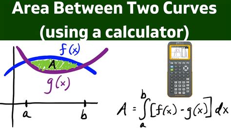 Finding The Area Between Two Curves Calculator