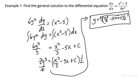 General Solution Of Differential Equation Calculator