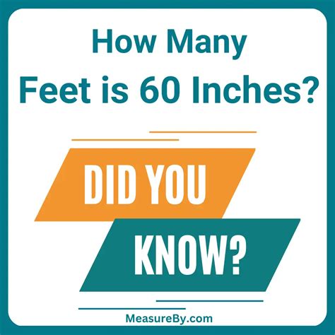 How Many Feet Are 60 Inches