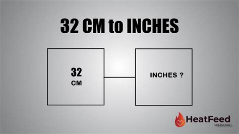 How Many Inches Is 32 Cm