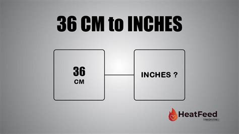 How Many Inches Is 36 Cm