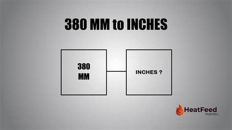 How Many Inches Is 380 Mm