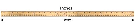 How Many Inches Is 60 Cm