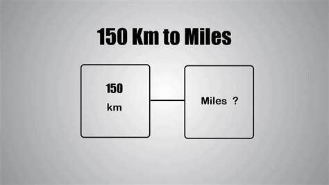 How Many Miles Is 150 Km