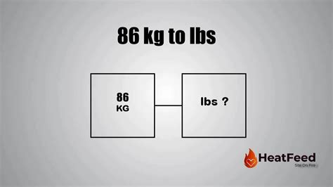 How Much Is 86 Kg In Pounds