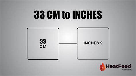 What Is 33 Cm In Inches