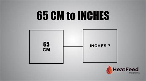 What Is 65 Cm In Inches