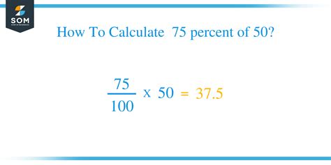 What Is 75 Percent Of 50