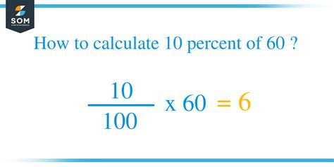 What Is Ten Percent Of 60